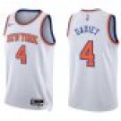 Knicks #4 Pacome Dadiet White