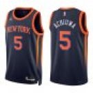 Knicks #5 Precious Achiuwa Navy