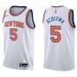 Knicks #5 Precious Achiuwa White