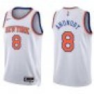 Knicks #8 OG Anunoby White
