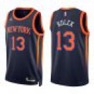 Knicks #13 Tyler Kolek Navy