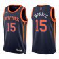Knicks #15 Earl Monroe Navy