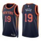 Knicks #19 Willis Reed Navy
