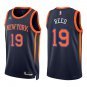 Knicks #19 Willis Reed Navy