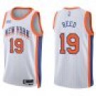 Knicks #19 Willis Reed White City