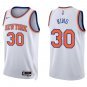 Knicks #30 Bernard King White