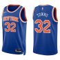 Knicks #32 Karl-Anthony Towns Royal Blue