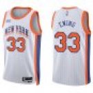 Knicks #33 Patrick Ewing White City