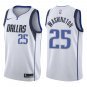 Mavericks #25 PJ Washington White