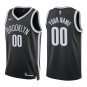 Nets #00 Custom Name And Number Black