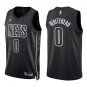Nets #0 Dariq Whitehead Black Statement
