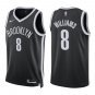 Nets #8 Ziaire Williams Black