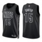 Nets #15 Vince Carter Black Statement