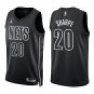 Nets #20 Day'Ron Sharpe Black Statement