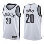 Nets #20 Day'Ron Sharpe White