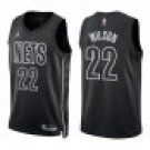 Nets #22 Jalen Wilson Black Statement
