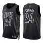 Nets #24 Cam Thomas Black Statement
