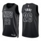 Nets #26 Drew Timme Black Statement
