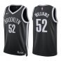 Nets #52 Buck Williams Black
