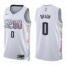 Nuggets #0 Christian Braun White City