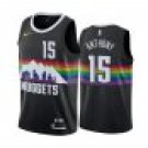 Nuggets #15 Carmelo Anthony Black Rainbow