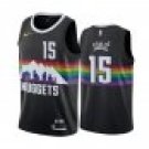 Nuggets #15 Nikola Jokic Black Rainbow