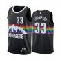Nuggets #33 David Thompson Black Rainbow