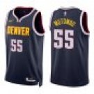 Nuggets #55 Dikembe Mutombo Navy