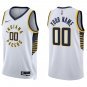 Pacers #00 Custom Name And Number White