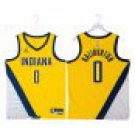 Pacers #0 Tyrese Haliburton Yellow