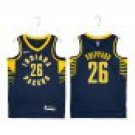 Pacers #26 Ben Sheppard Navy