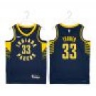 Pacers #33 Myles Turner Navy