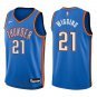 Thunder #21 Aaron Wiggins Royal Blue