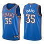 Thunder #35 Kevin Durant Royal Blue