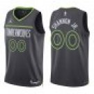 Timberwolves #00 Terrence Shannon Jr. Black Statement