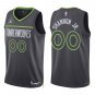 Timberwolves #00 Terrence Shannon Jr. Black Statement