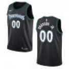 Timberwolves #00 Terrence Shannon Jr. Black Throwback