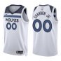 Timberwolves #00 Terrence Shannon Jr. White