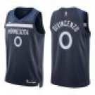 Timberwolves #0 Donte DiVincenzo Navy