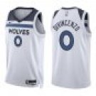 Timberwolves #0 Donte DiVincenzo White