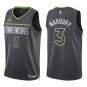 Timberwolves #3 Stephon Marbury Black Statement