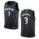 Timberwolves #3 Stephon Marbury Black Throwback