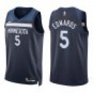 Timberwolves #5 Anthony Edwards Navy