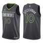 Timberwolves #10 Wally Szczerbiak Black Statement