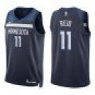 Timberwolves #11 Naz Reid Navy