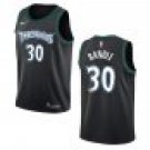 Timberwolves #30 Julius Randle Black Throwback
