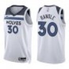 Timberwolves #30 Julius Randle White