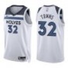 Timberwolves #32 Karl-Anthony Towns White