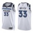 Timberwolves #33 Leonard Miller White