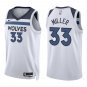Timberwolves #33 Leonard Miller White